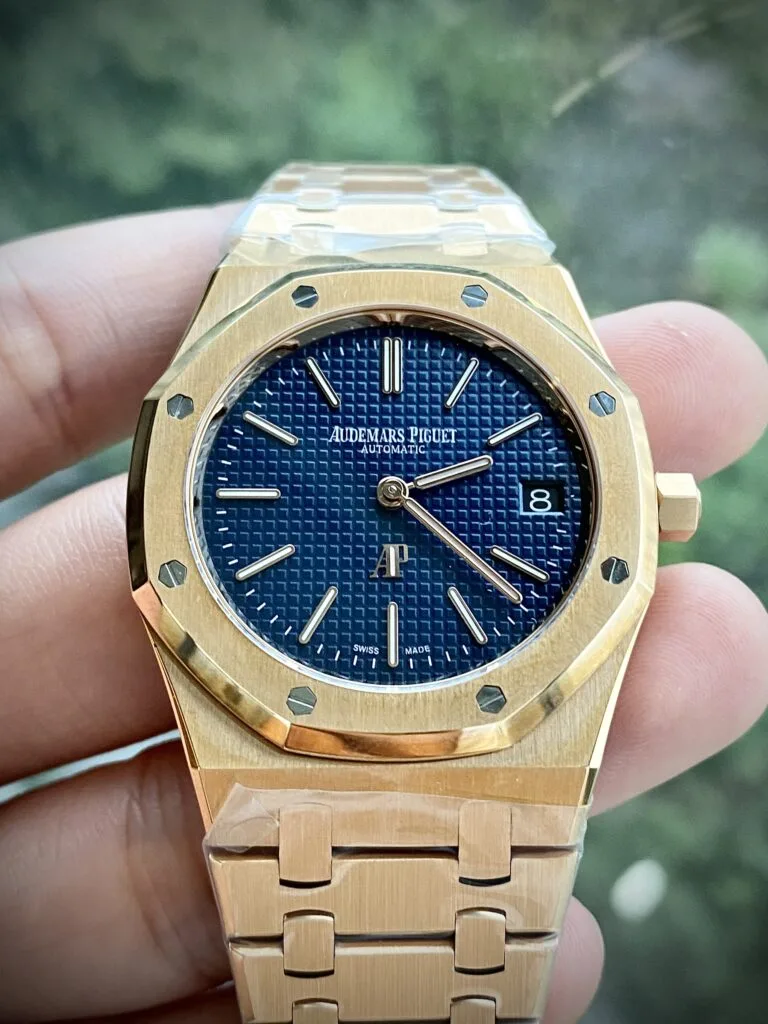Audemars Piguet 15202OR blue dial 1:1 super clone watch product photo 39mm