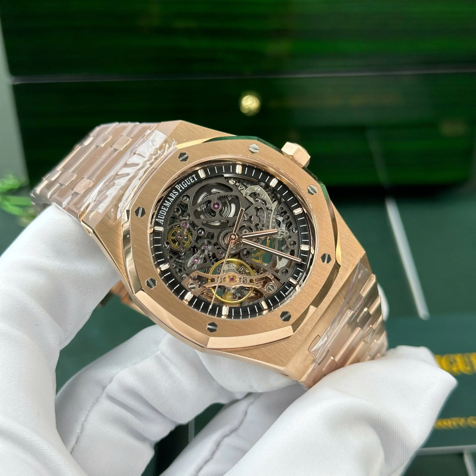 Audemars Piguet 15202OR blue dial 1:1 super clone watch product photo 39mm