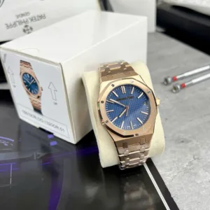 Audemars Piguet 15202OR blue dial 1:1 super clone watch product photo 39mm