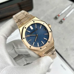 Audemars Piguet 15202OR blue dial 1:1 super clone watch product photo 39mm