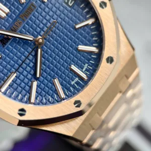 Audemars Piguet 15202OR blue dial 1:1 super clone watch product photo 39mm