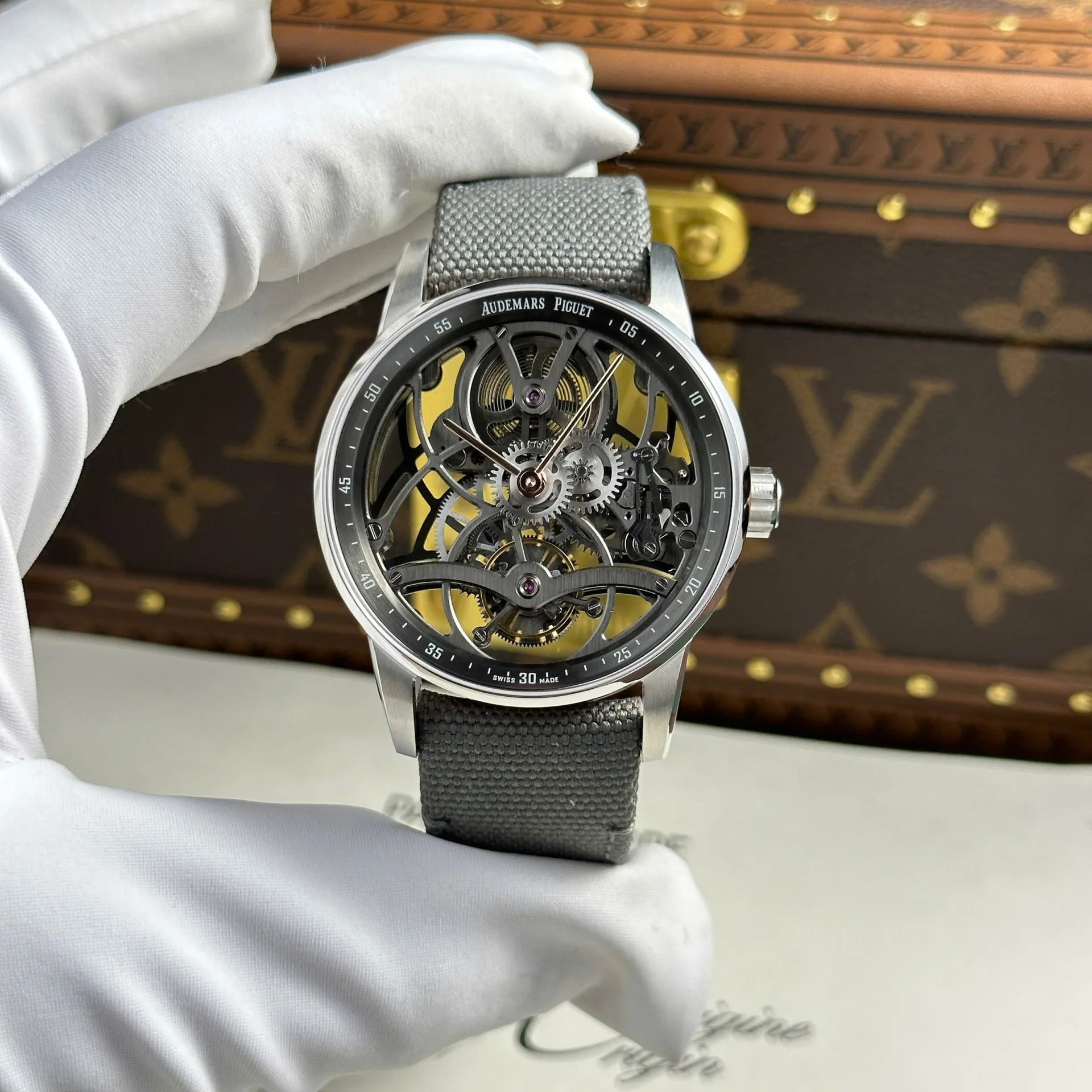 Audemars Piguet grey dial 41mm 1:1 super clone watch