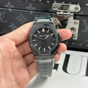 Audemars Piguet 15202OR Royal Oak Octagonal Luxury Sport Watch black dial 41mm 1:1 super clone watch