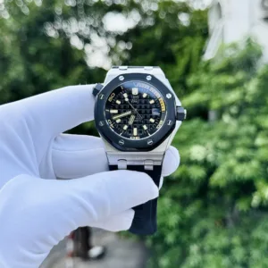 Audemars Piguet 15720ST Royal Oak Octagonal Luxury Sport Watch black dial 42mm 1:1 super clone watch