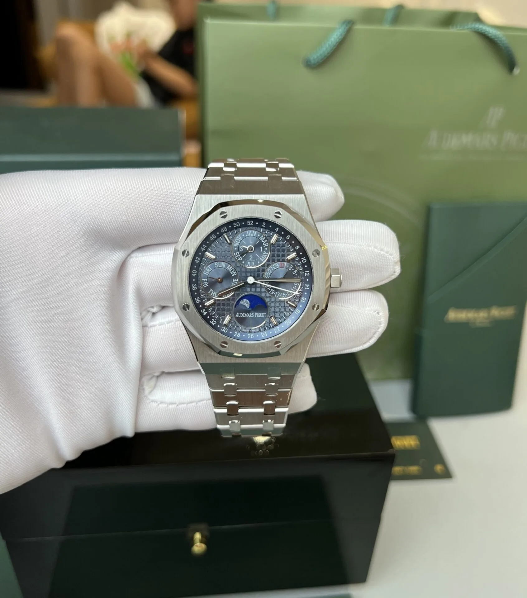Audemars Piguet 26574ST Royal Oak Octagonal Luxury Sport 41mm Super Clone Watch Audemars Piguet 26574ST Royal Oak Octagonal Luxury Sport Watch 41mm 1:1 super clone watch