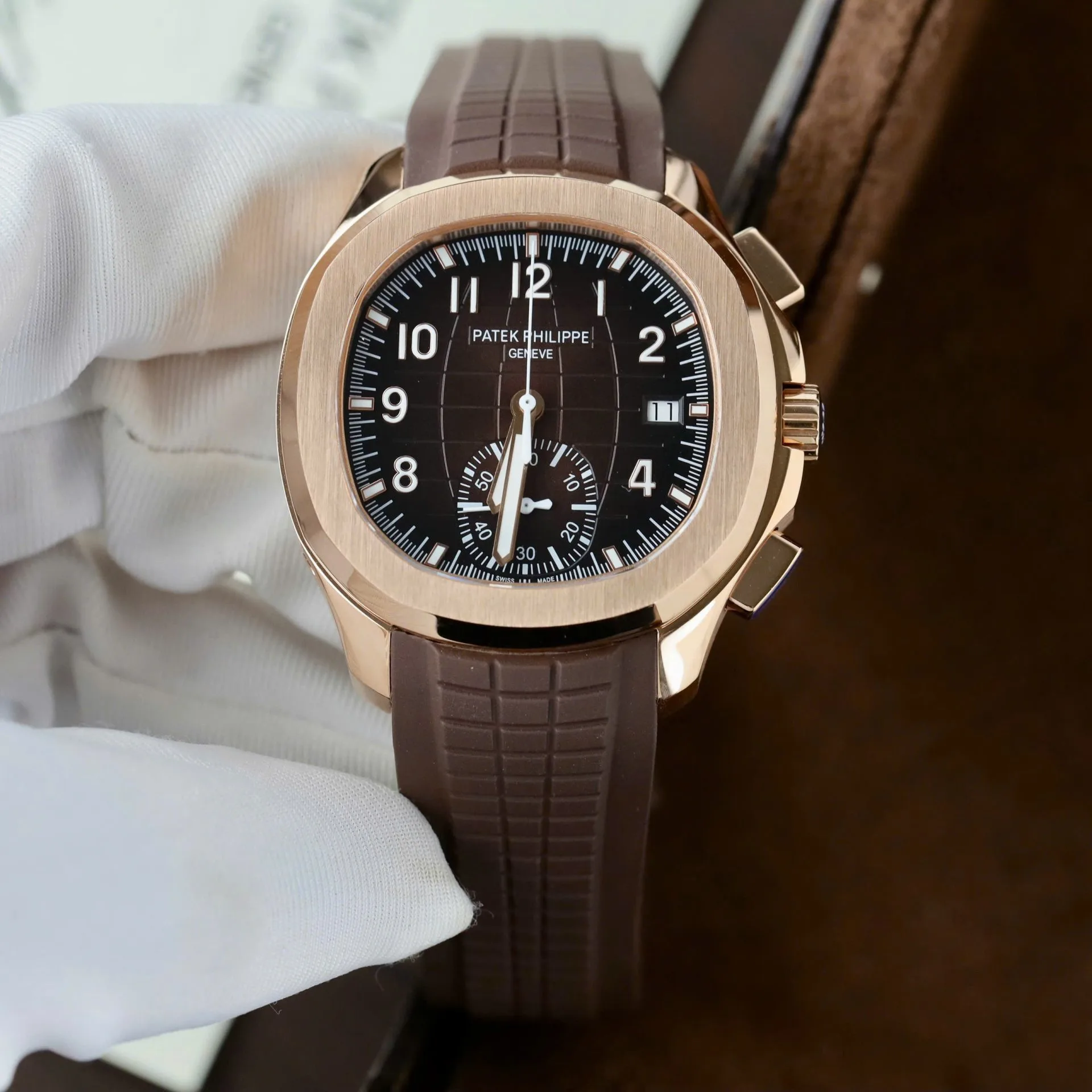 Patek Philippe Aquanaut Modern Sport Watch rose gold 42mm 1:1 super clone watch