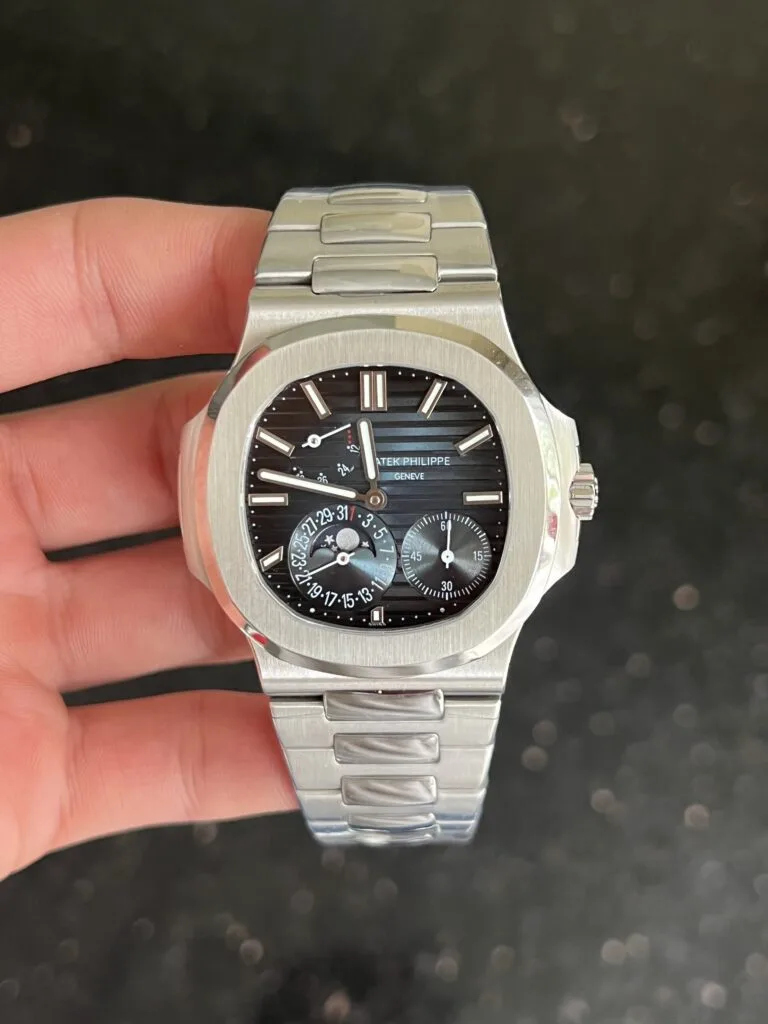 Patek Philippe Nautilus Porthole Sport Watch blue dial 40mm 1:1 super clone watch