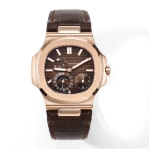 Patek Philippe Nautilus Porthole Sport Watch rose gold 40mm 1:1 super clone watch