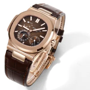 Patek Philippe Nautilus Porthole Sport Watch rose gold 40mm 1:1 super clone watch