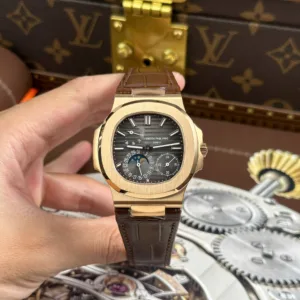 Patek Philippe Nautilus Porthole Sport Watch rose gold 40mm 1:1 super clone watch