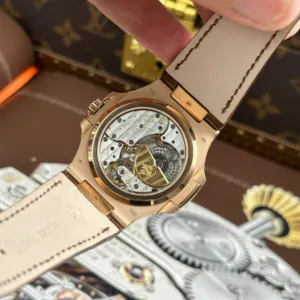 Patek Philippe Nautilus Porthole Sport Watch rose gold 40mm 1:1 super clone watch