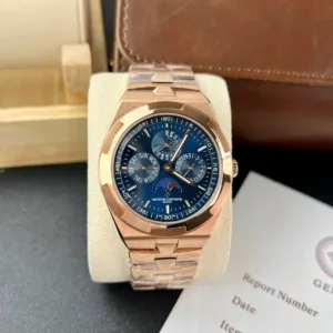 Vacheron Constantin CONSTANTIN Overseas Luxury Sport Traveler Watch white dial 42.5mm 1:1 super clone watch
