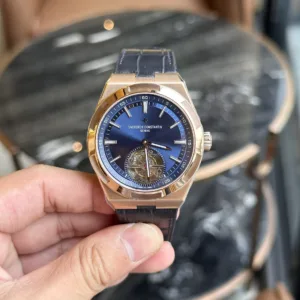 Vacheron Constantin CONSTANTIN Overseas Luxury Sport Traveler Watch blue dial 42.5mm 1:1 super clone watch