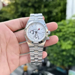 Vacheron Constantin CONSTANTIN Overseas Luxury Sport Traveler Watch white dial 41mm 1:1 super clone watch