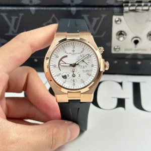 Vacheron Constantin CONSTANTIN Overseas Luxury Sport Traveler Watch rose gold 42mm 1:1 super clone watch