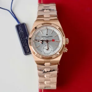 Vacheron Constantin CONSTANTIN Overseas Luxury Sport Traveler Watch rose gold 41mm 1:1 super clone watch