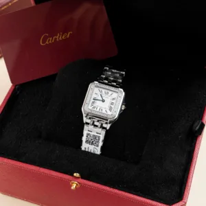Cartier W2PN0007 white dial 1:1 super clone watch product photo 27x37mm