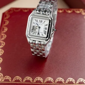 Cartier WGPN0007 white dial 1:1 super clone watch product photo 27x37mm