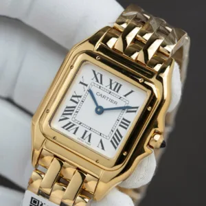 Cartier WGPN0009 white dial 1:1 super clone watch product photo 27x37mm