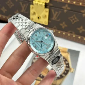 Rolex 127234 blue dial 1:1 super clone watch product photo 36mm
