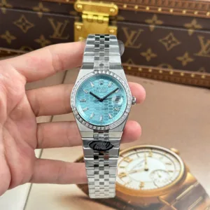Rolex 127334 blue dial 1:1 super clone watch product photo 40mm