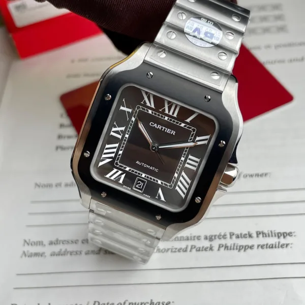 Cartier WSSA0037 black dial 1:1 super clone watch product photo 39.8mm