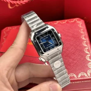 Cartier WSSA0063 gradient blue dial 1:1 super clone watch product photo 35.1mm