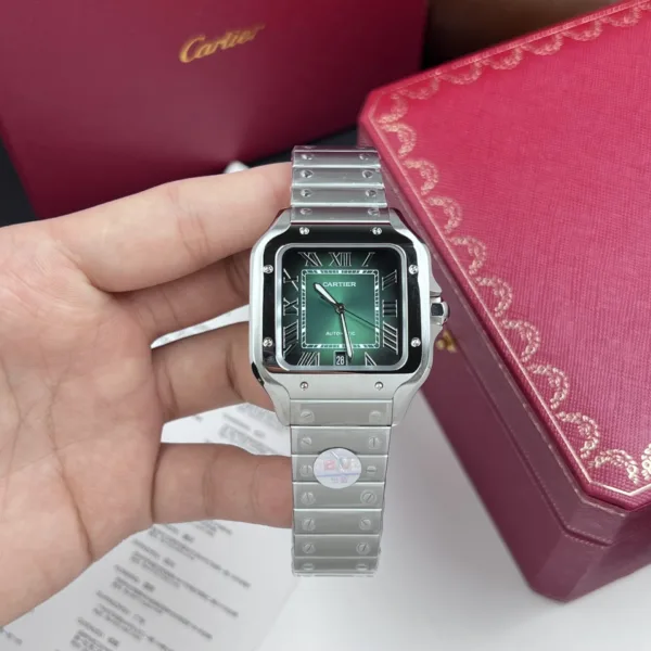 Cartier WSSA0062 green dial 1:1 super clone watch product photo 39.8mm