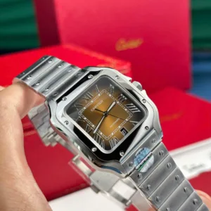 Cartier WSSA0064 gradient brown dial 1:1 super clone watch product photo 39.8mm