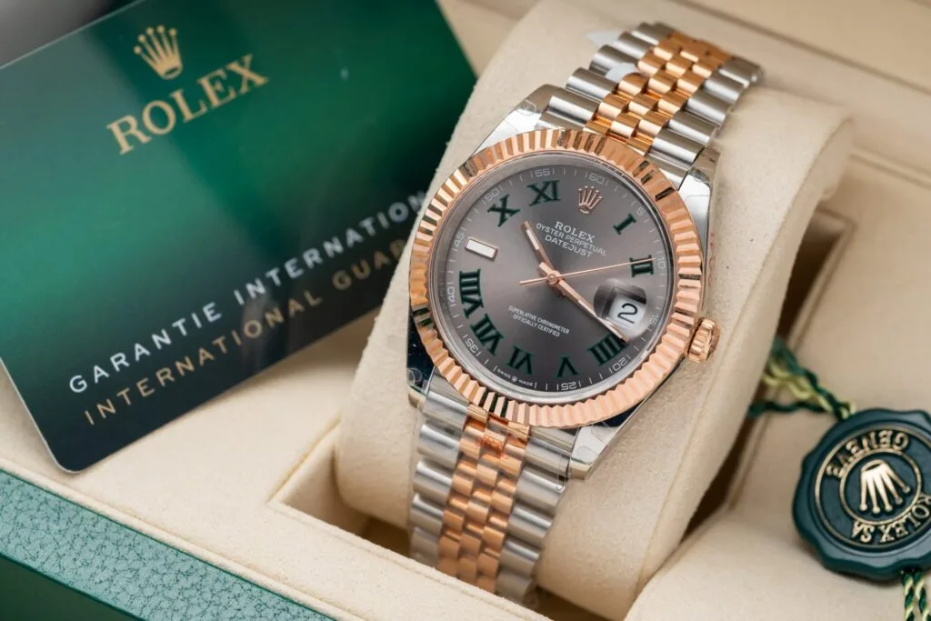 Rolex 126231 rose gold 1:1 super clone watch product photo 36mm