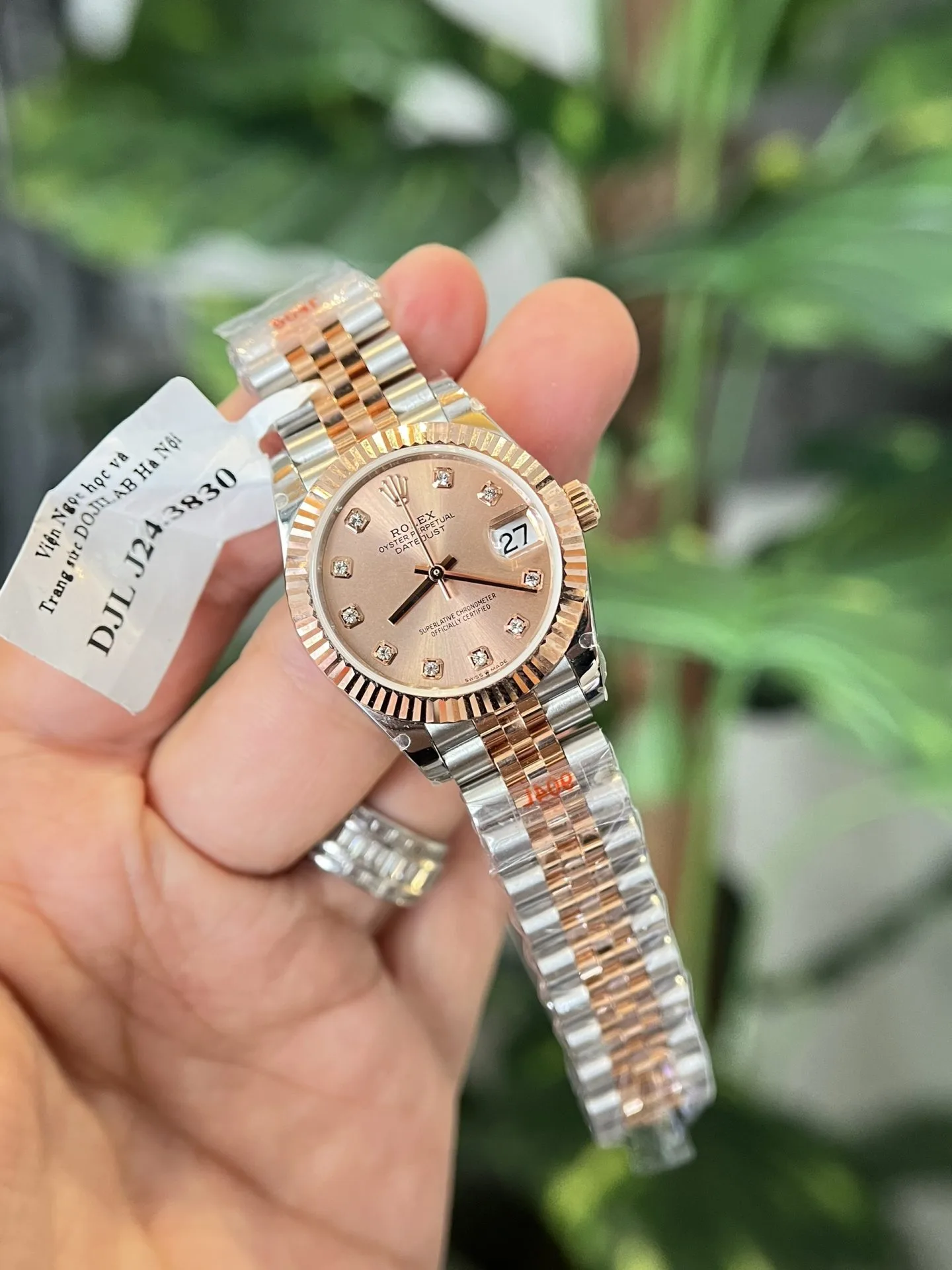 Rolex 178271 rose gold 1:1 super clone watch product photo 31mm