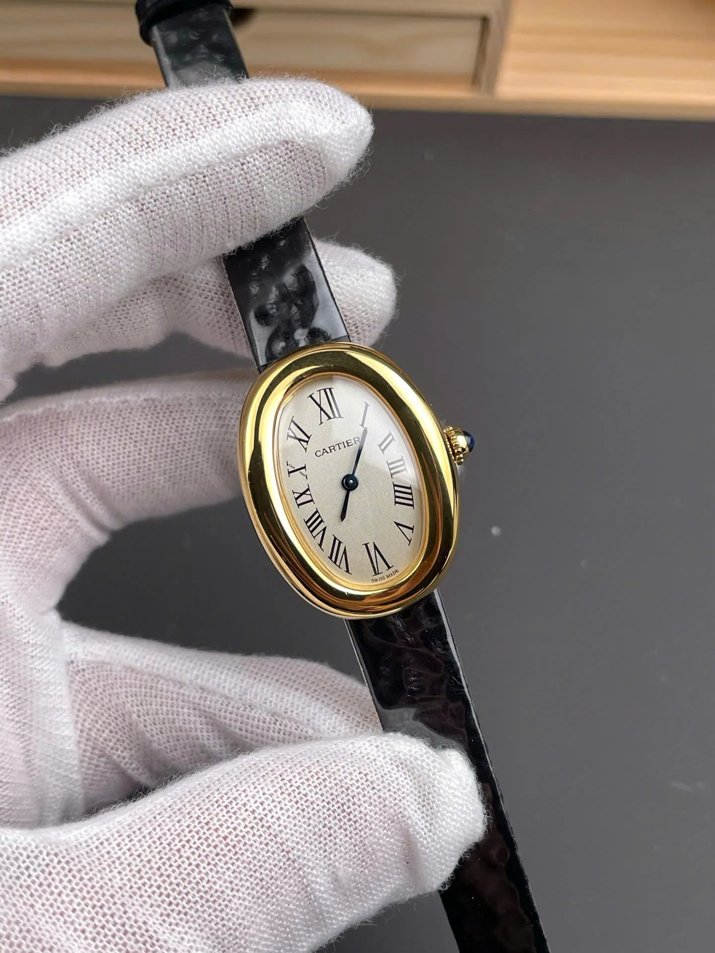 Cartier WGBA0017 white dial 1:1 super clone watch product photo 25mm