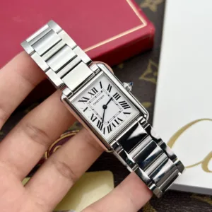 Cartier white dial 1:1 super clone watch product photo 31x24.4mm