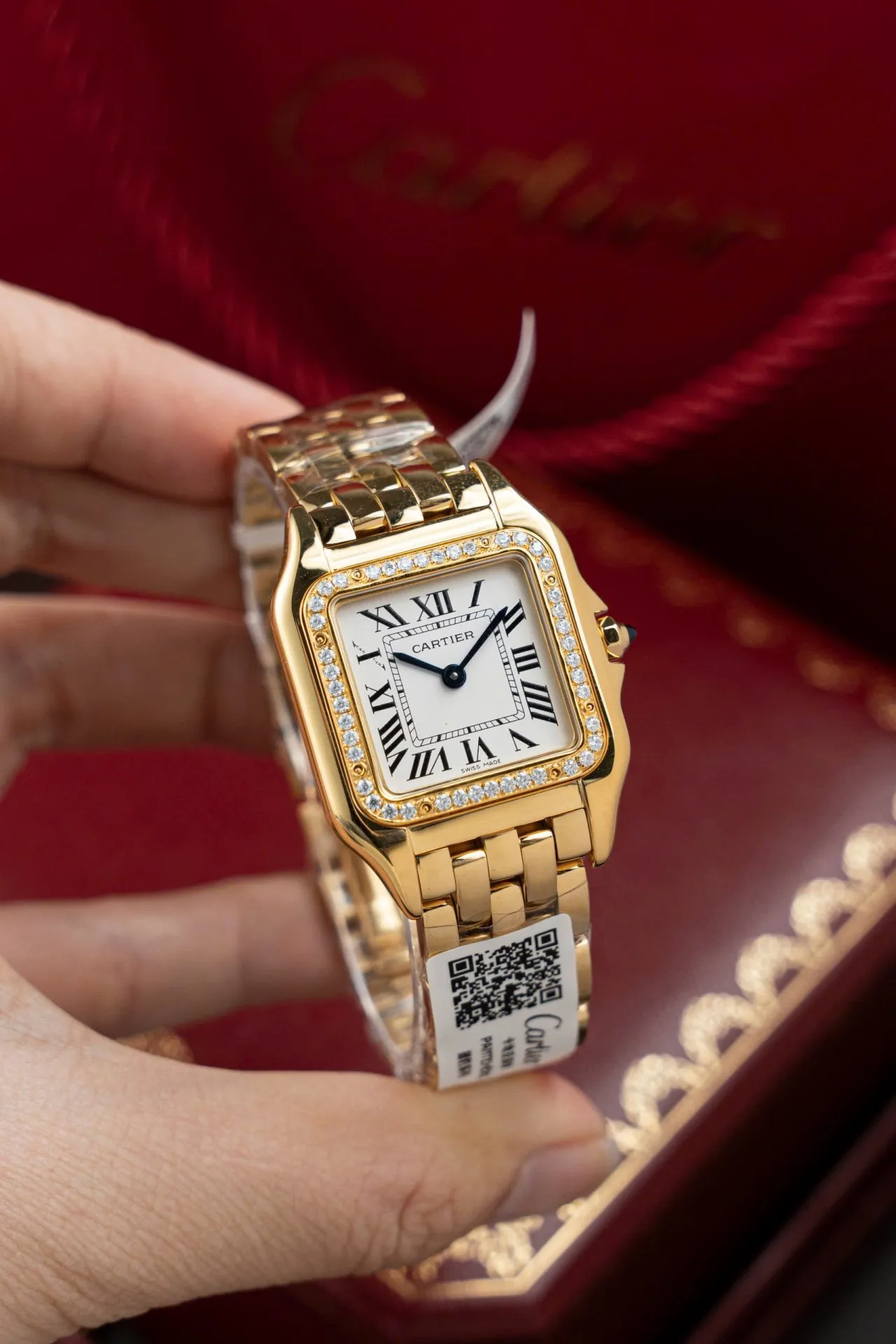 Cartier WJPN0015 white dial 1:1 super clone watch product photo 27x37mm