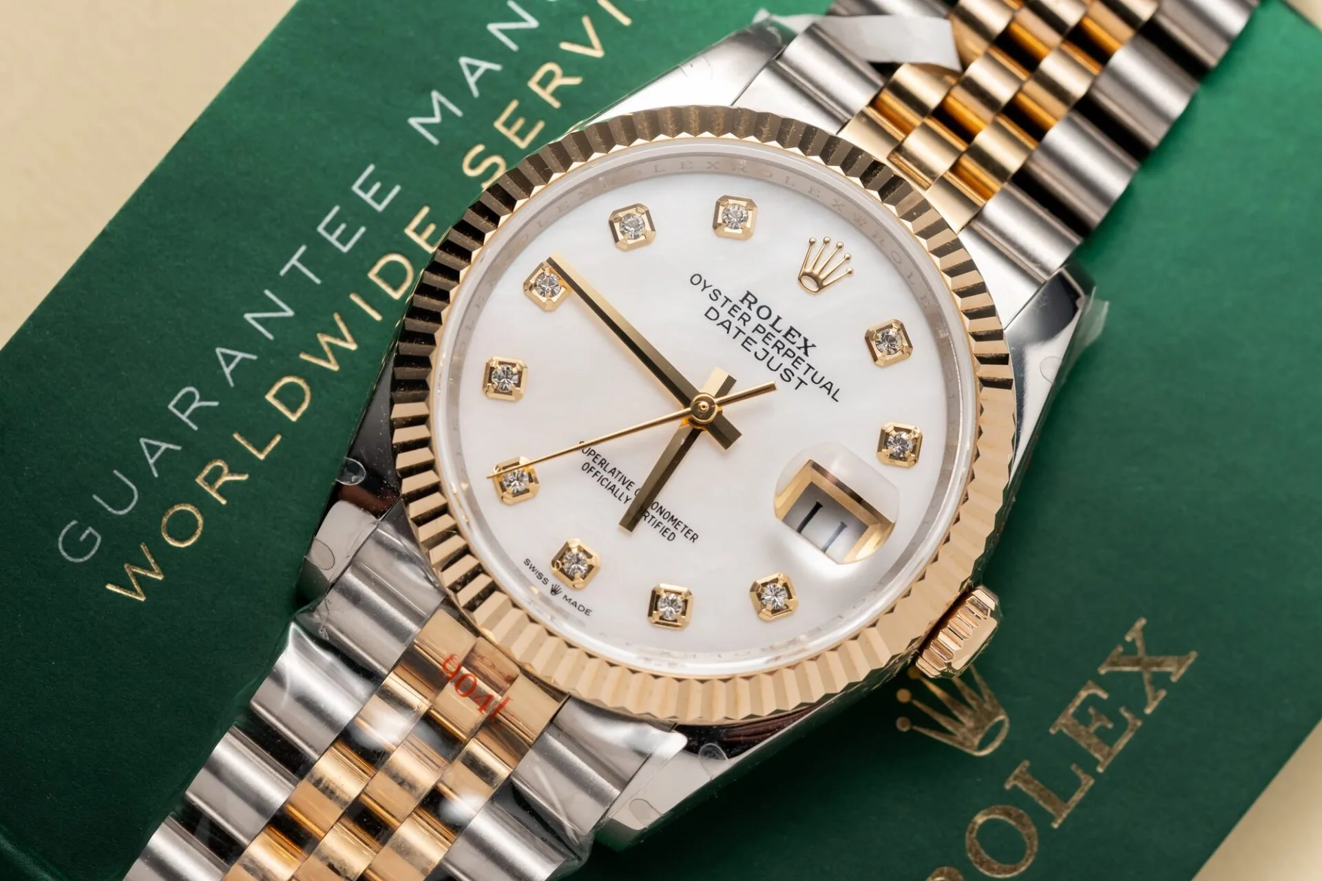 Rolex 126233 white dial 1:1 super clone watch product photo 36mm