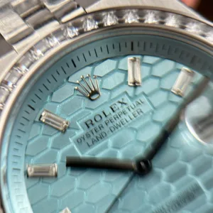Rolex 127334 blue dial 1:1 super clone watch product photo 40mm