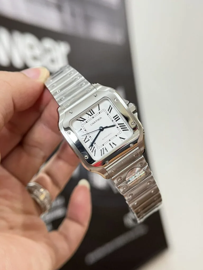 Cartier WSSA0018 white dial 1:1 super clone watch product photo 39.8mm