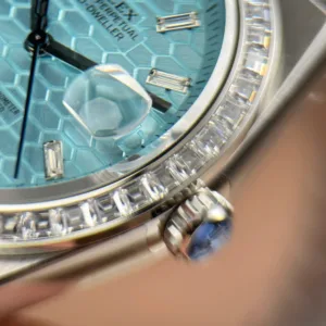Rolex 127334 blue dial 1:1 super clone watch product photo 40mm