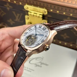 Cartier rose gold 1:1 super clone watch product photo 40mm