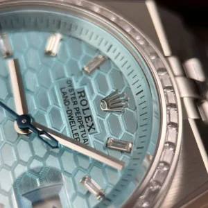 Rolex 127234 blue dial 1:1 super clone watch product photo 36mm