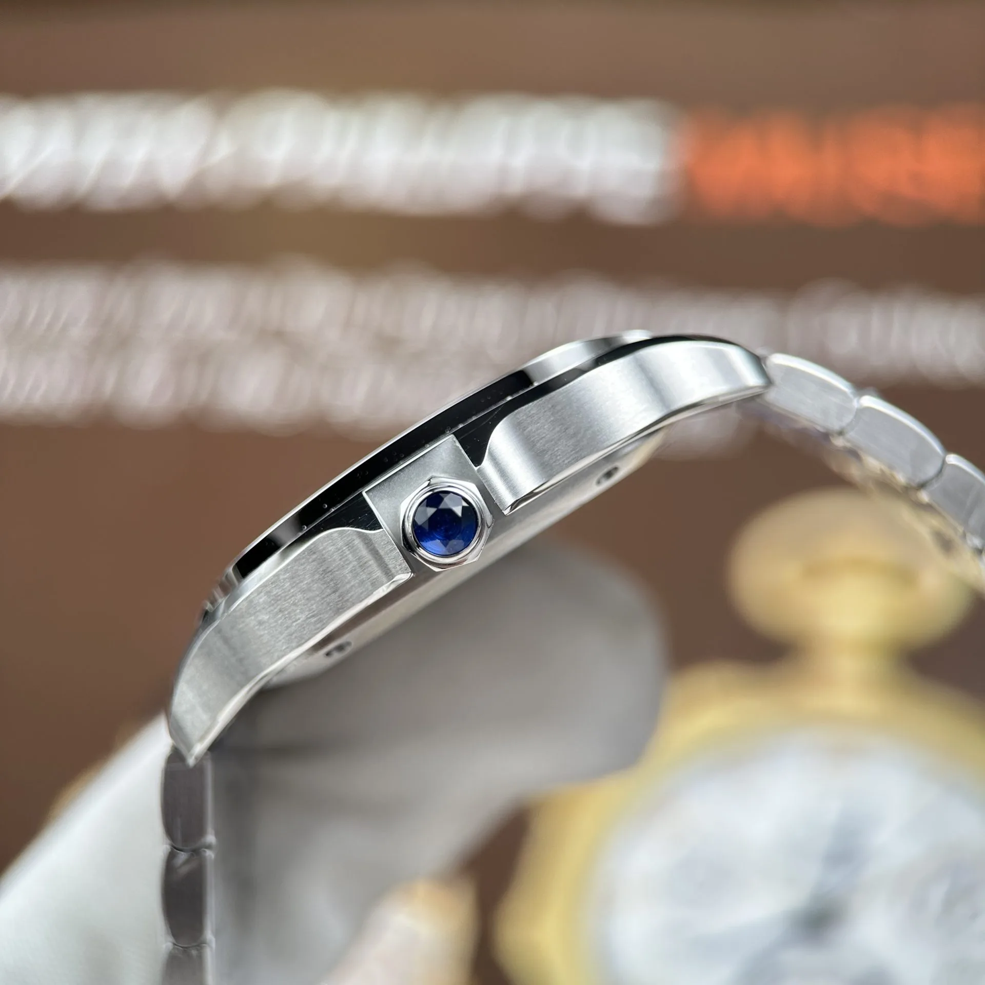 Cartier WSSA0029 white dial 1:1 super clone watch product photo 35.1mm