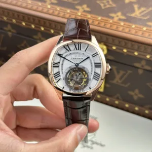 Cartier Drive de Cartier Cushion Watch rose gold 41mm 1:1 super clone watch