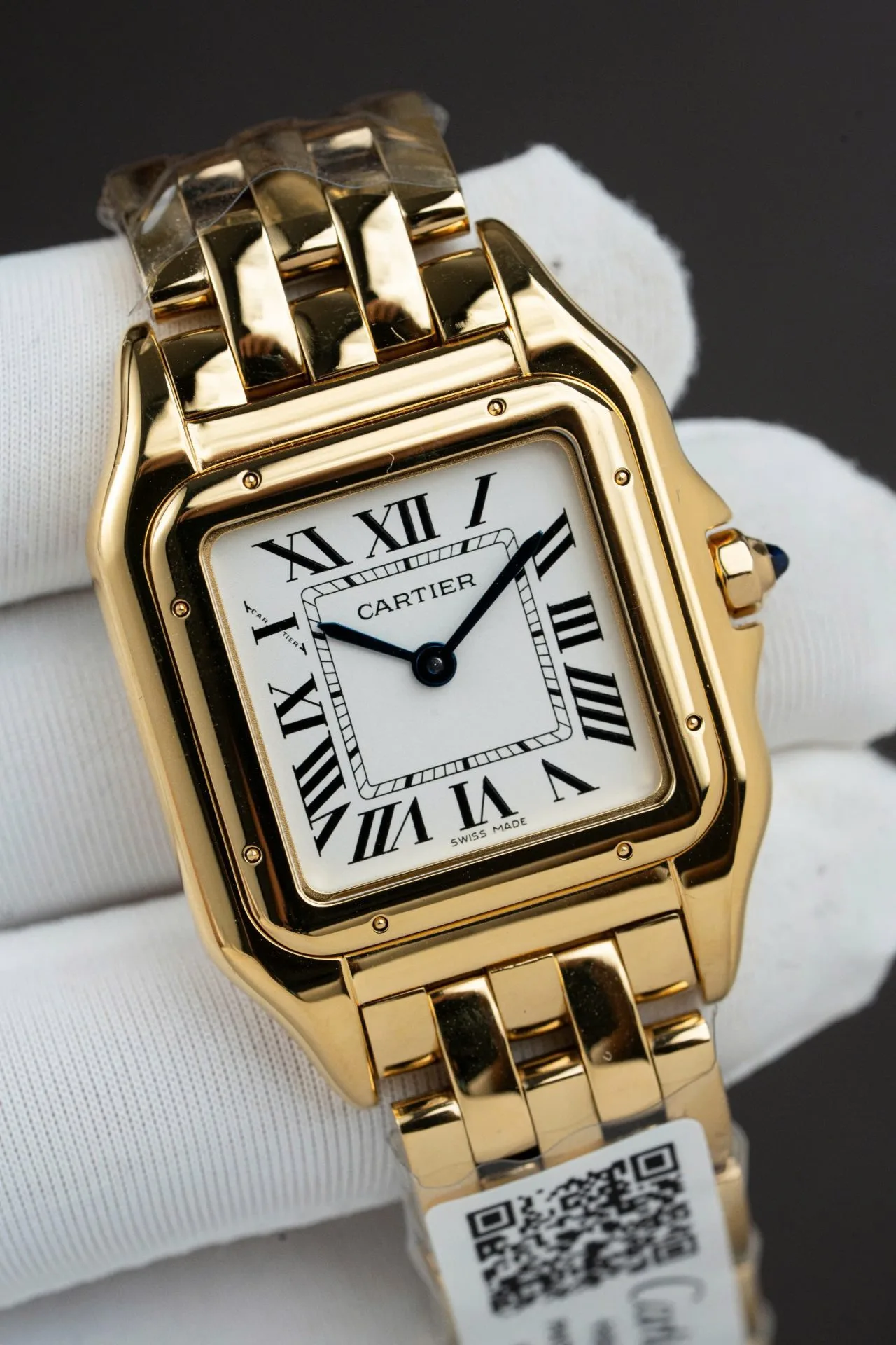 Cartier WGPN0009 Panthère de Cartier Ladies Watch white dial 27x37mm 1:1 super clone watch