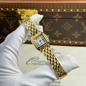 Cartier WGPN0059 Panthère de Cartier Ladies Watch white dial 30mm 1:1 super clone watch