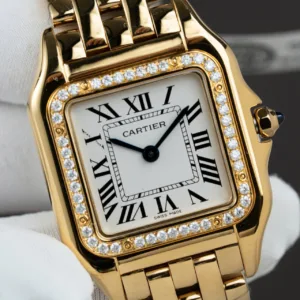 Cartier WJPN0015 Panthère de Cartier Ladies Watch white dial 27x37mm 1:1 super clone watch