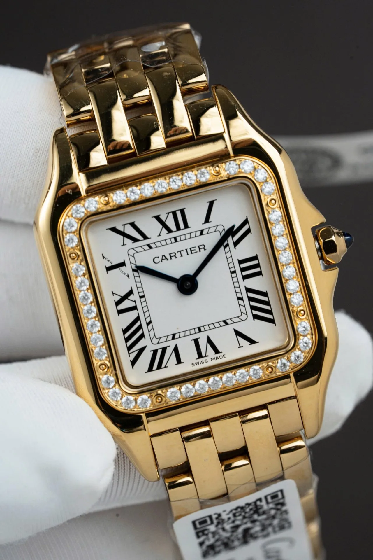 Cartier WJPN0015 Panthère de Cartier Ladies Watch white dial 27x37mm 1:1 super clone watch