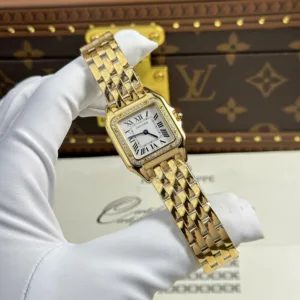 Cartier WJPN0085 Panthère de Cartier Ladies Watch white dial 27x36mm 1:1 super clone watch