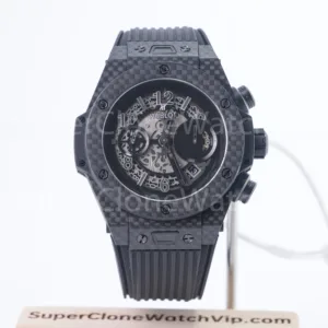 Hublot Big Bang Unico Black Magic Carbon Fiber 441.CY.1110.RX 42mm Replica Watches - 1