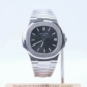 Patek-Philippe-Nautilus-5711-Grey-Dial-40mm 1：1 SuperClone Watch Replica Watches - 1