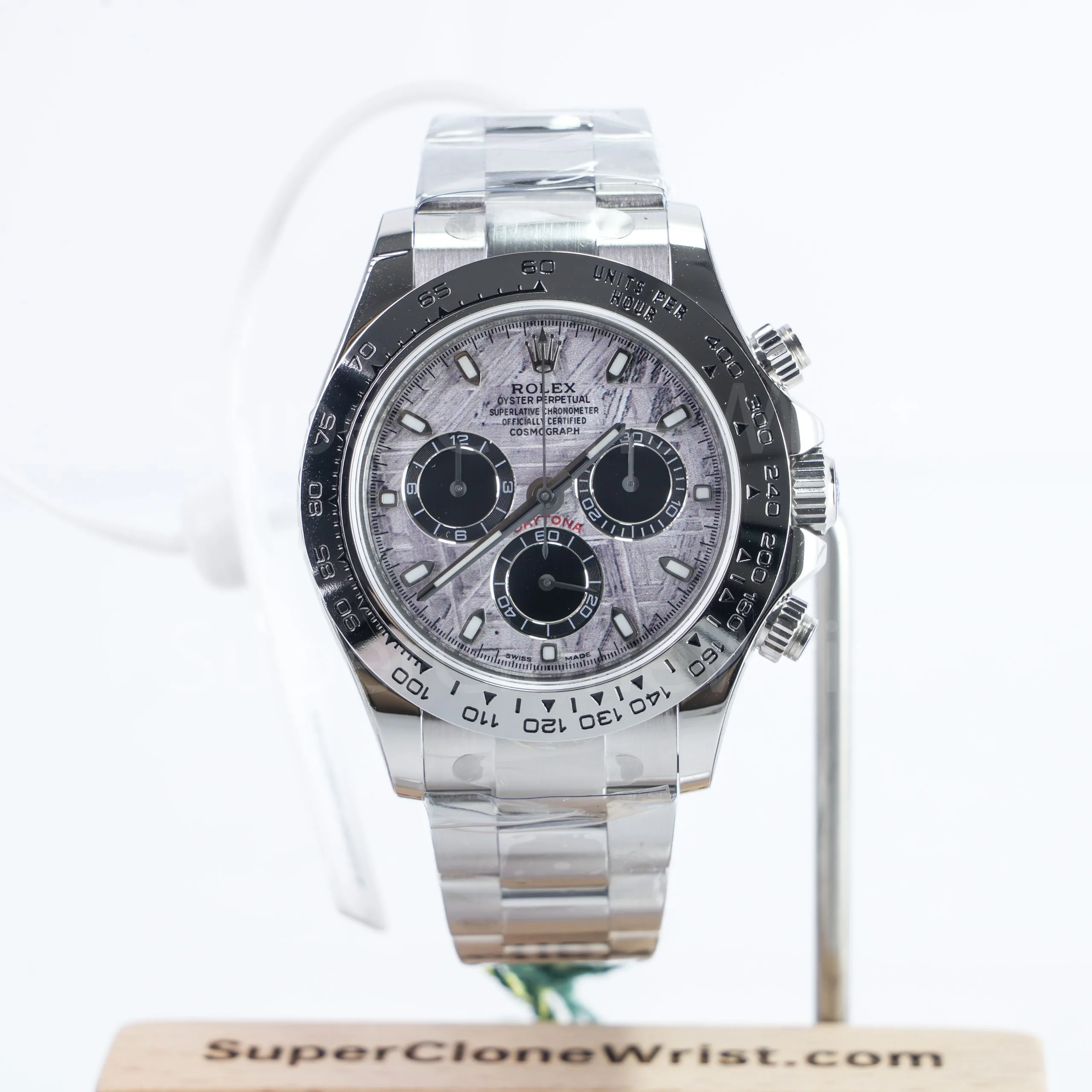 Rolex Cosmograph Daytona 116509 Meteorite Dial 904L Steel 40mm Replica Watches - 1